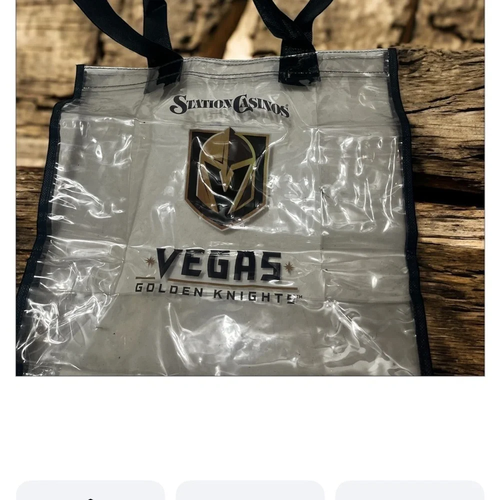 Vegas Golden Knights VGK Station Casino Tote Bag